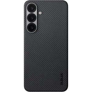 Чехол Pitaka Ultra-Slim Case 600D Black/Grey (Twill) для Samsung S25