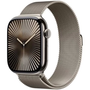  Apple Watch Series 10 46 мм Natural Titanium Case GPS + Cellular, Natural Milanese Loop, M/L (2024)