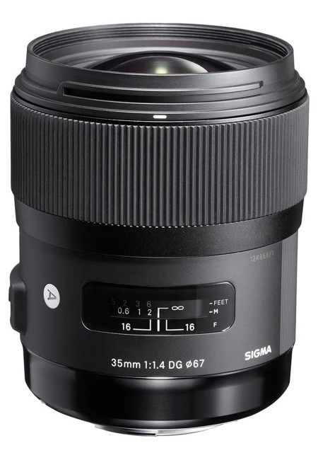 Объектив Sigma 35mm F1.4 DG HSM Art Lens for Canon EF