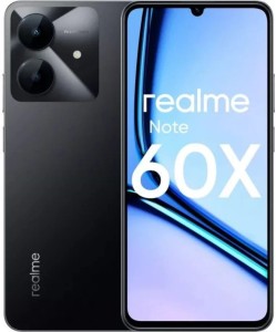 Смартфон Realme Note 60X, 3/64 ГБ, Black, черный