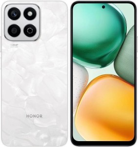 Смартфон Honor X7c, 6/128 Гб, Moonlight White, белый