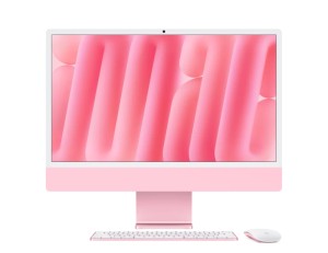 Моноблок Apple iMac 24 Retina 4,5K (M4, 10C CPU/10C GPU, 2024), 16 Гб, 256 Гб SSD, розовый MWV43