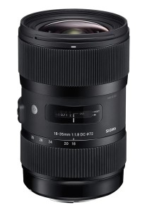 Объектив Sigma 18-35mm F1.8 DС HSM Art Lens for Canon EF