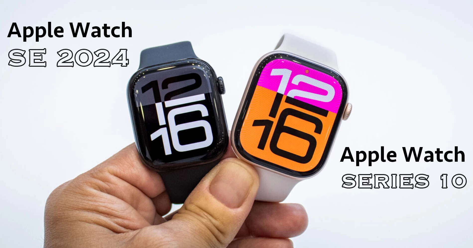 Сравнение Apple Watch 10 и Apple Watch SE 2024