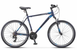 Горный велосипед STELS Navigator 500 V 26 F020 (2024) 20" Матовый/синий (требует финальной сборки)