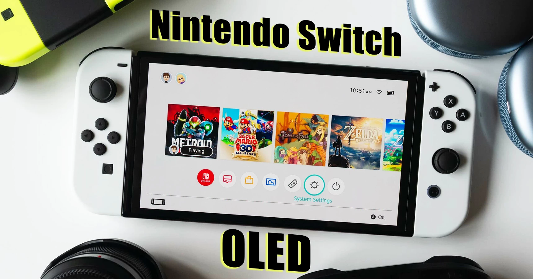 Обзор Nintendo Switch OLED – консоль-трансформер