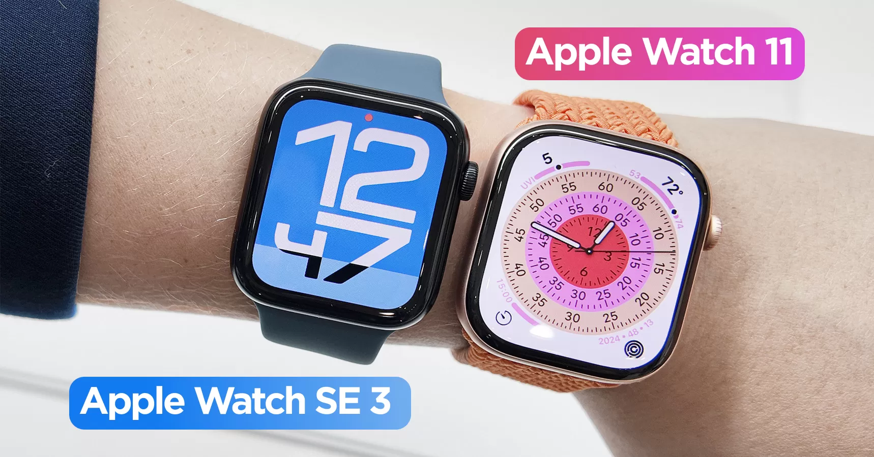 Чем Apple Watch SE 3 отличаются от Apple Watch 11?