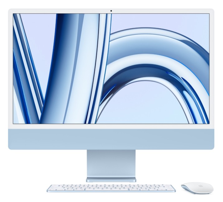 Моноблок Apple iMac 24 Retina 4.5K 2023 (Apple M3 8C CPU, 8C GPU, 23.5", 4480x2520, 8GB, 256GB SSD, macOS)