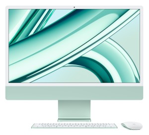 Моноблок Apple iMac 24 Retina 4.5K 2023 (Apple M3 8C CPU, 8C GPU, 23.5", 4480x2520, 8GB, 256GB SSD, macOS)