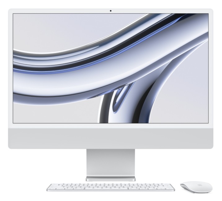 Моноблок Apple iMac 24 Retina 4.5K 2023 (Apple M3 8C CPU, 8C GPU, 23.5", 4480x2520, 8GB, 256GB SSD, macOS)