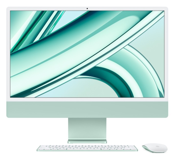 Моноблок Apple iMac 24 Retina 4.5K 2023 (Apple M3 8C CPU, 10C GPU, 23.5", 4480x2520, 8GB, 512GB SSD, macOS)