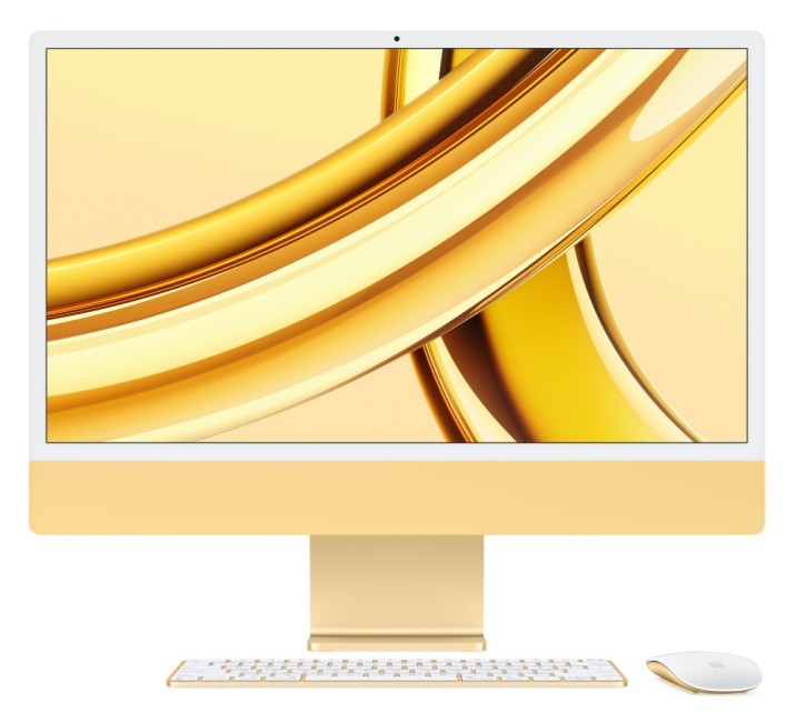 Моноблок Apple iMac 24 Retina 4.5K 2023 (Apple M3 8C CPU, 10C GPU, 23.5", 4480x2520, 8GB, 512GB SSD, macOS)