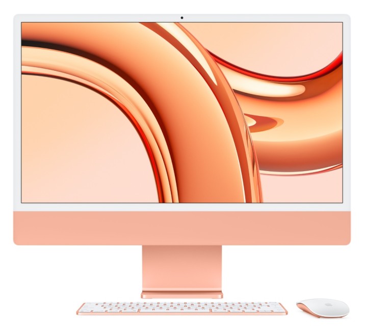 Моноблок Apple iMac 24 Retina 4.5K 2023 (Apple M3 8C CPU, 10C GPU, 23.5", 4480x2520, 8GB, 512GB SSD, macOS)