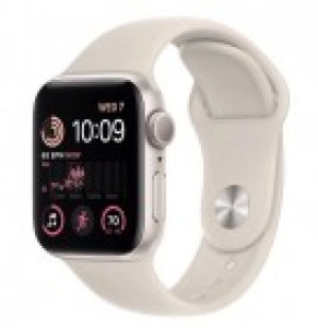 Умные часы Apple Watch Series SE Gen 2 44мм Aluminium Case starlight Sport Band S/M