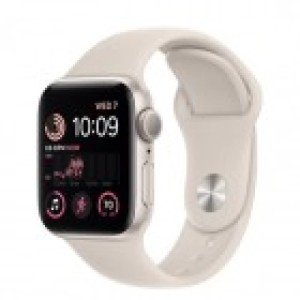 Часы Apple Watch SE2 GPS 40mm Aluminum Case with Sport Band сияющая звезда/сияющая звезда 2022