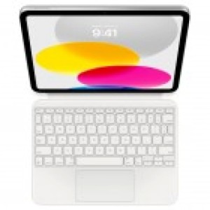 Клавиатура Apple Magic Keyboard Folio for iPad (10th generation) 2022 белая MQDP3