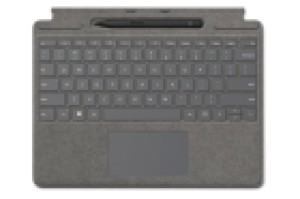 Чехол-клавиатура Microsoft Surface Pro 8/9/10/11/Pro X Signature Keyboard (Platinum) + Slim Pen Bundle