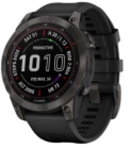 Умные часы Garmin Fenix 7 Sapphire Solar, черный (010-02540-34)