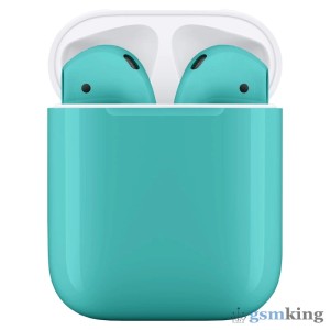 Apple AirPods 2 Color (без беспроводной зарядки чехла) Turquoise (Бирюзовый) MV7N2LL/A