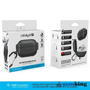 Catalyst Total Protection Case for AirPods Pro 1 & 2 Stealth Black (Чёрный)