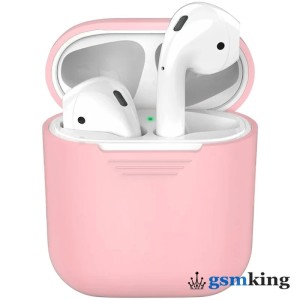 Deppa Silicone Case for AirPods 1 | 2 Pink (Розовый)
