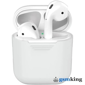 Deppa Silicone Case for AirPods 1 | 2 White (Белый)