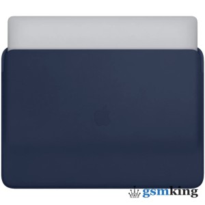 Apple Leather Sleeve for MacBook Pro 16‑inch Midnight Blue (Тёмно-синий)