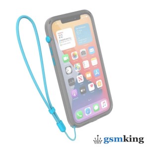 Crux Gear for iPhone Cases Colored Lanyards & Buttons Bondi Blue (Синий)