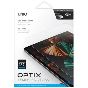 Uniq OPTIX CLEAR Glass for iPad Pro 12.9 (3-6TH GEN) Clear (Прозрачное)