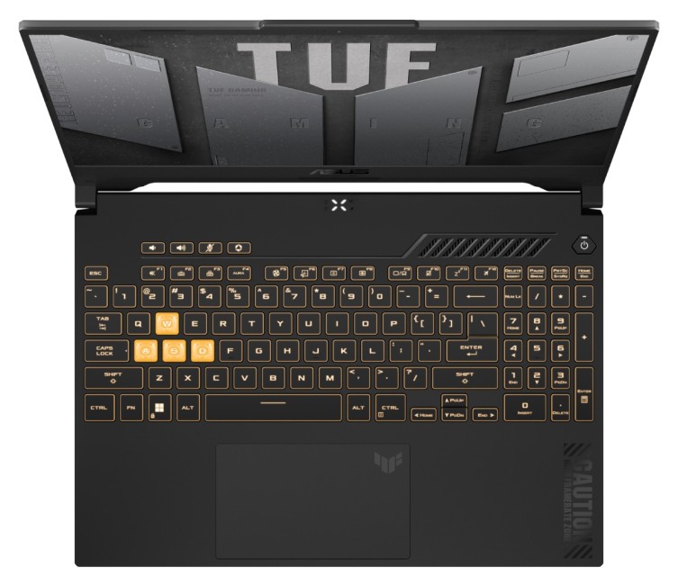 Ноутбук ASUS TUF Gaming F15 IPS FX507ZV (Intel Core i7 12700H 2.3GHz, GeForce RTX 4060 8GB, 15.6", 1920x1080, 16GB DDR4, 1TB SSD)