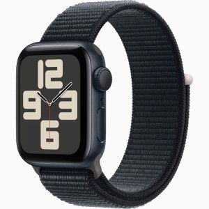 Apple Watch SE 2023 GPS 40mm Midnight Aluminium Case with Midnight Sport Loop (Чёрные) MRTR3LL/A