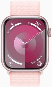 Умные часы Apple Watch Series 9 45 мм Aluminium Case GPS, Pink/Light Pink Sport Loop