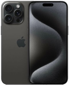 Смартфон Apple iPhone 15 Pro Max 512 ГБ, Dual: nano SIM + eSIM, черный титан