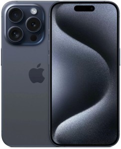 Смартфон Apple iPhone 15 Pro 256 ГБ, Dual: nano SIM + eSIM, синий титан