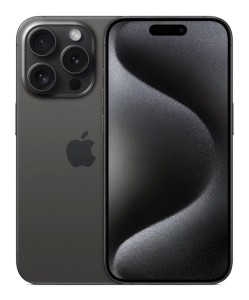 Смартфон Apple iPhone 15 Pro 128Gb Black Titanium (Чёрный титан) nanoSIM+eSIM