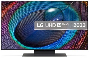 Телевизор LG 43UR91006LA 2023 LED RU, черный