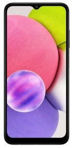 Смартфон Samsung Galaxy A03s 4/64 ГБ RU, черный