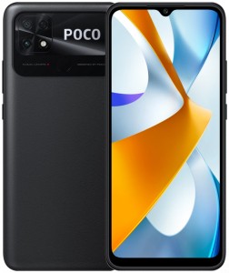 Смартфон Xiaomi POCO C40 4/64 ГБ RU, Dual nano SIM, заряженный черный