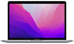 Ноутбук Apple MacBook Pro 13 2022 13.3" 2560x1600, Apple M2, RAM 8 ГБ, LPDDR5, SSD 256 ГБ, Apple graphics 10-core, macOS, MNEH3, серый космос, английская раскладка