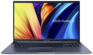 Ноутбук ASUS Vivobook 15 M1502IA-BQ086 1920x1080, AMD Ryzen 5 4600U 3 ГГц, RAM 8 ГБ, DDR4, SSD 512 ГБ, AMD Radeon Graphics, DOS, 90NBOY51-M00390, синий