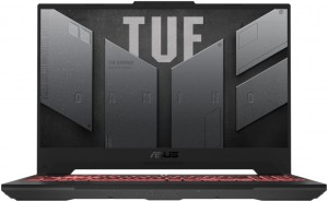 Ноутбук ASUS TUF Gaming A15 FA507RE-HN021 1920x1080, AMD Ryzen 7 6800H 3.2 ГГц, RAM 16 ГБ, DDR5, SSD 512 ГБ, NVIDIA GeForce RTX 3050 Ti, без ОС, 90NR08Y2-M00150, серый