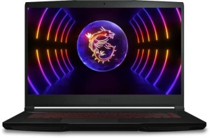 Ноутбук игровой MSI GF63 Thin 12VF-468XRU, 15.6", IPS, Intel Core i5 12450H 2ГГц, 8-ядерный, 16ГБ DDR5, 512ГБ SSD, NVIDIA GeForce RTX 4060 для ноутбуков - 8 ГБ, Free DOS, черный