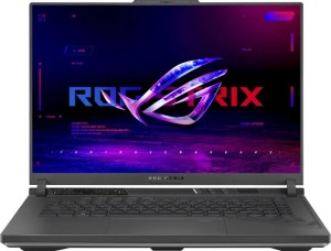 Ноутбук ASUS ROG Strix G16 G614JZ-N4080, 16" (2560x1600) IPS 240Гц/Intel Core i7-13650HX/16ГБ LPDDR5/1ТБ SSD/GeForce RTX 4080 12ГБ/Без ОС, серый (90NR0CZ1-M005T0)