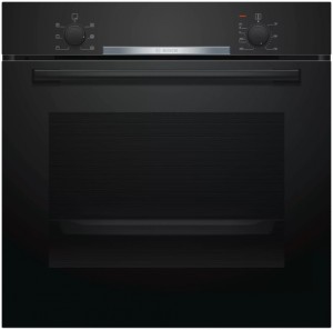 Электрический духовой шкаф Bosch HBA530BB0S, черный