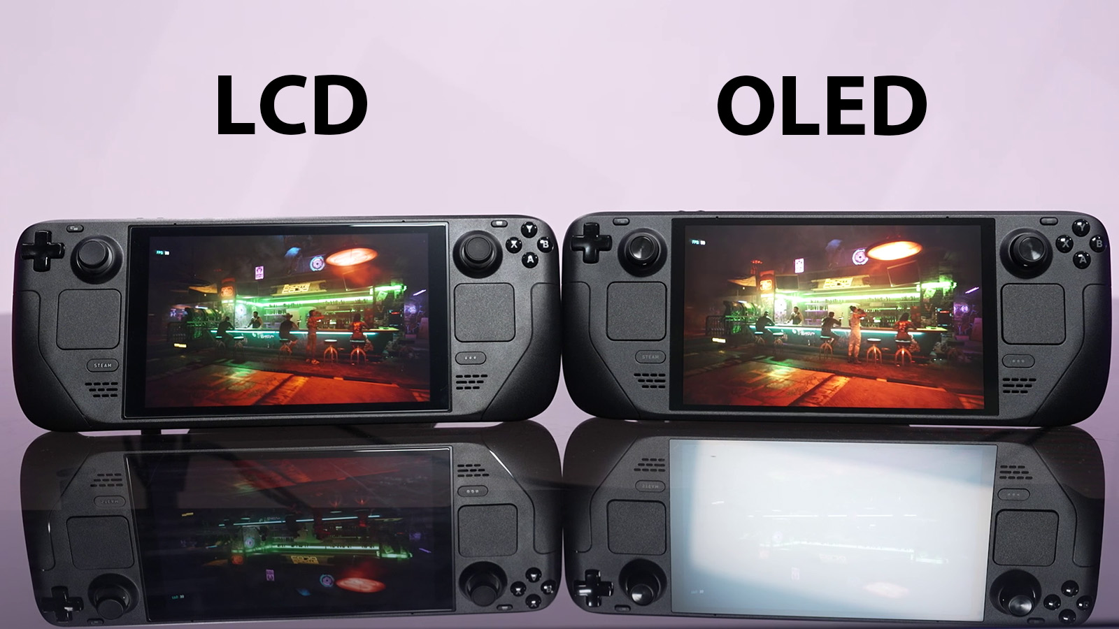 У OLED версии рамки вокруг дисплея тоньше и сам экран больше. Фото: ign.com У OLED версии рамки вокруг дисплея тоньше и сам экран больше