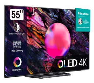 Телевизор Hisense 55" OLED 4K 55A85K