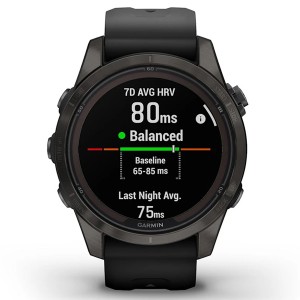 Смарт-часы Garmin Fenix 7S Pro Sapphire Solar Edition DLC Titanium