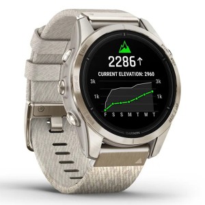 Смарт-часы Garmin Epix Pro (Gen 2) Sapphire Edition 42 mm Heathered Nylon Band