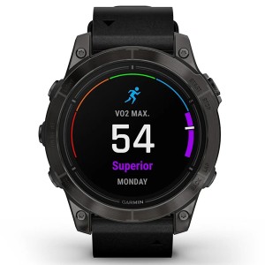 Смарт-часы Garmin Epix Pro (Gen 2) Sapphire Edition 47 mm Leather Band