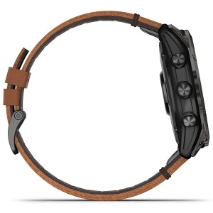 Смарт-часы Garmin Epix Pro (Gen 2) Sapphire Edition 51 mm Leather Band